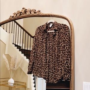 Cheetah blouse